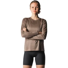 FUSION Technical Langrmet Merinould T-shirt Dame